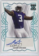 2021 Leaf Trinity Platinum Spectrum /50 JaCoby Stevens #BA-JS1 Auto 1n4j