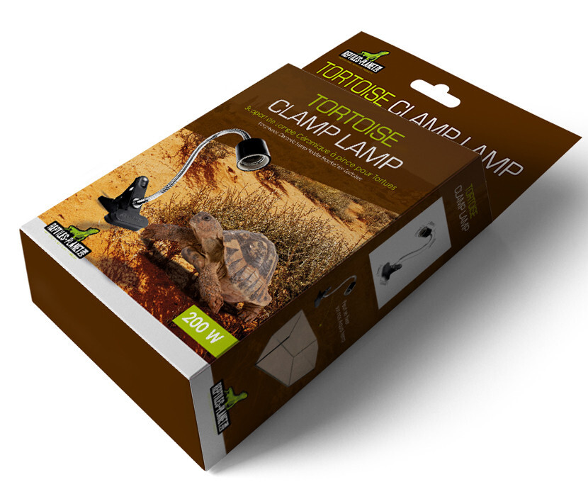 Reptiles-Planet Tortoise Clamp Lamp - pinpoint Lighting - Ceramic Socket