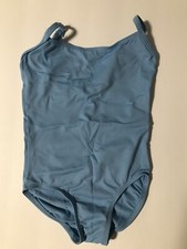 periwinkle blue tank leotard child-size large