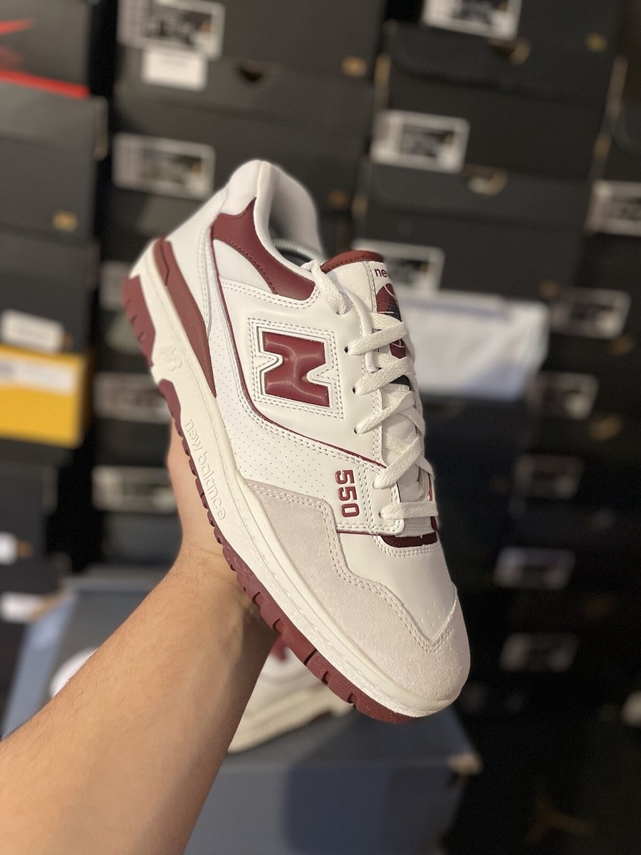 New Balance 550 “Sea Salt Burgundy” UK 11 US