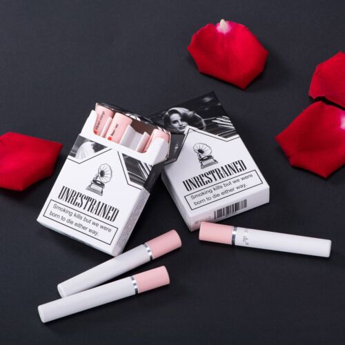 4 Color Lana Del Rey Matte Lipstick Set Little Tube Matte Cigarette Lipstick - Picture 14 of 14