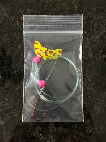 Impianto da pesca Macks Smile Blade Slow Death Spinner #4 gambo 14# monofilamento - Foto 26 di 45