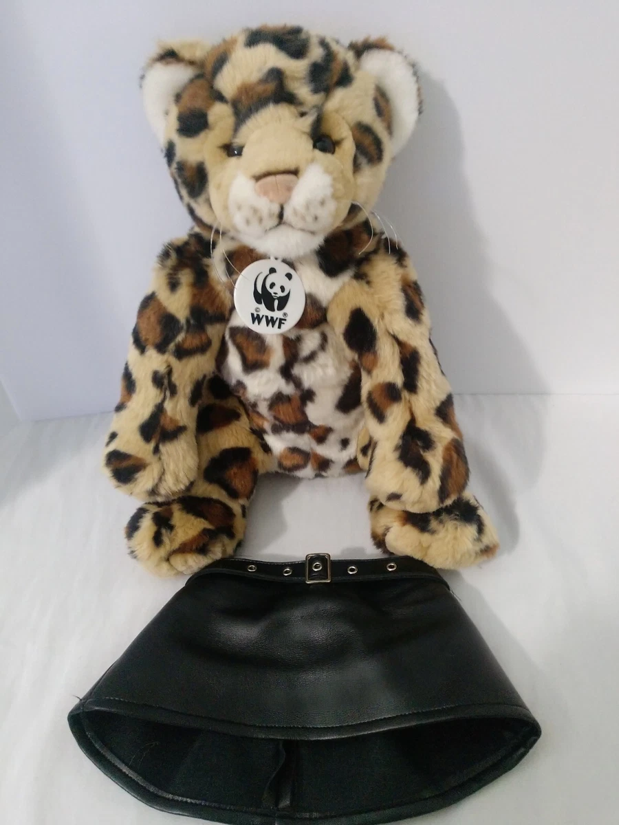 Cheetah leather cheap skirt