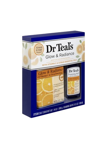 Dr Teal's Glow & Radiance with Vitamin C & Citrus Epsom Salt Soaking Solution - Picture 3 of 4