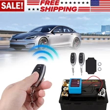 12V 240A Battery Kill Switch Remote Battery Disconnect Switch for Auto RV ATV