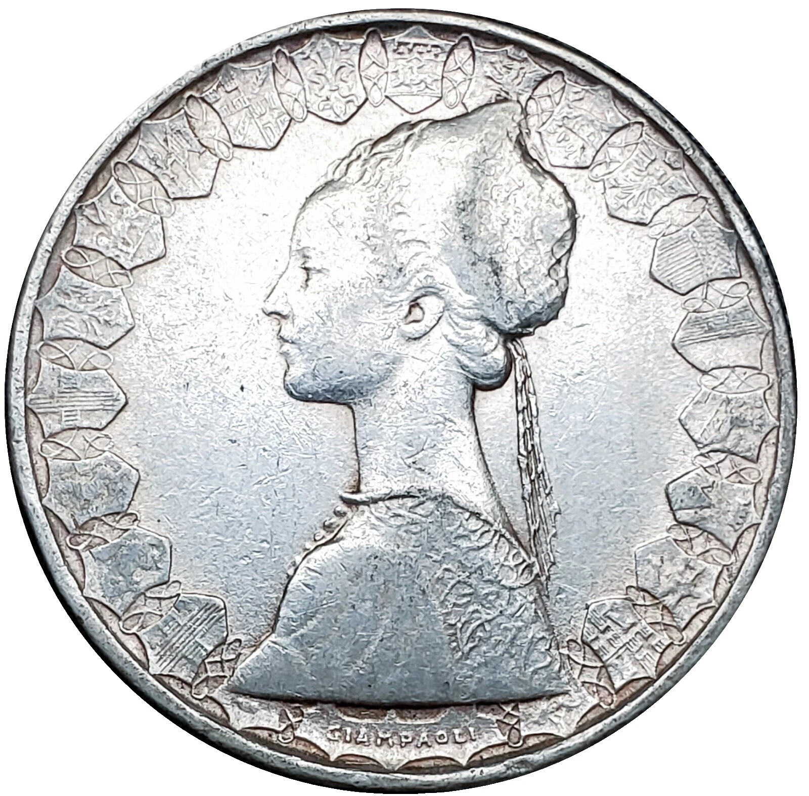 Ungraded 1958 Italian, Sammarinese & Vatican Coins