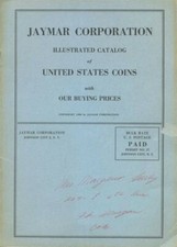 JAYMAR CORP US COINS CATALOG BUYING PRICES 1960 ILLUS JOHNSON CITY NEW YORK NY