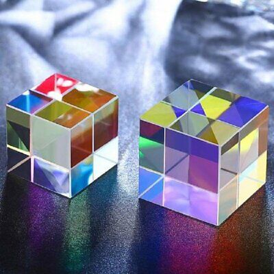 Farbglas Prisma Regenbogenwürfel Spektroskop Physik Unterrichtsexperiment