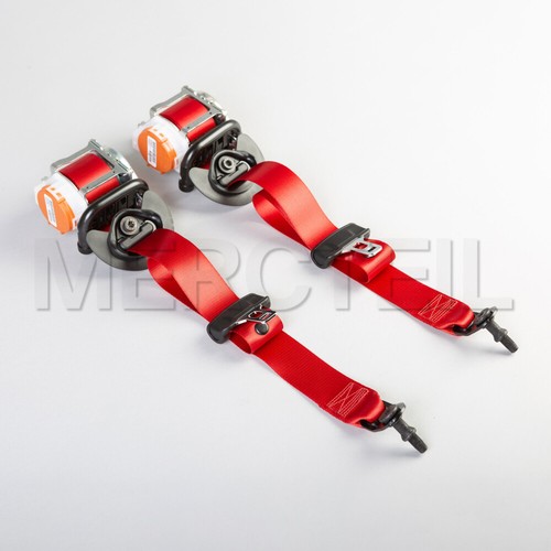 MercedesBenz Genuine AMG front Red Seat Belts for AClass W177, CLA
