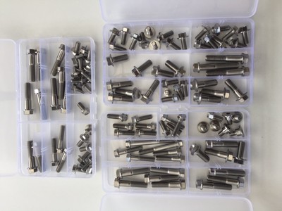 TITANIUM BOLT KIT YAMAHA YZ125 YZ250 TiBolt 101 pcs RRP $899