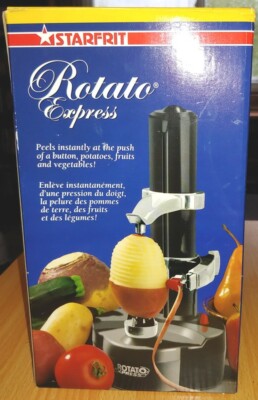 Original 2004 Starfrit Rotato Express potato peeler - New In Box NIB