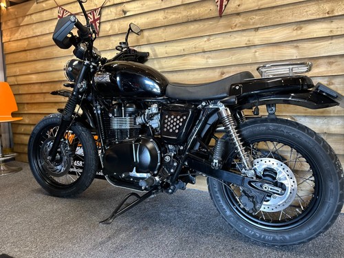 Triumph Bonneville Scrambler 900 Motorcycle Px Welcome - Picture 17 of 20