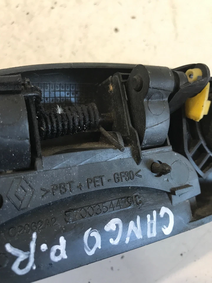 Manija puerta delantera derecha exterior renault kangoo 7700354479c original 2002-2007 Foto 3 de 4