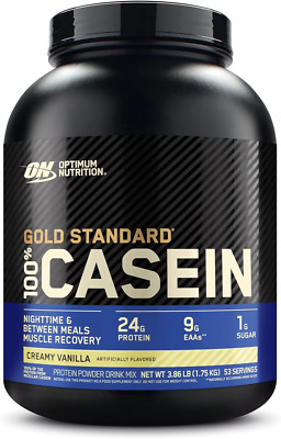 Gold Standard 100% Micellar Casein Protein Powder, Slow Digesting, Helps Keep...