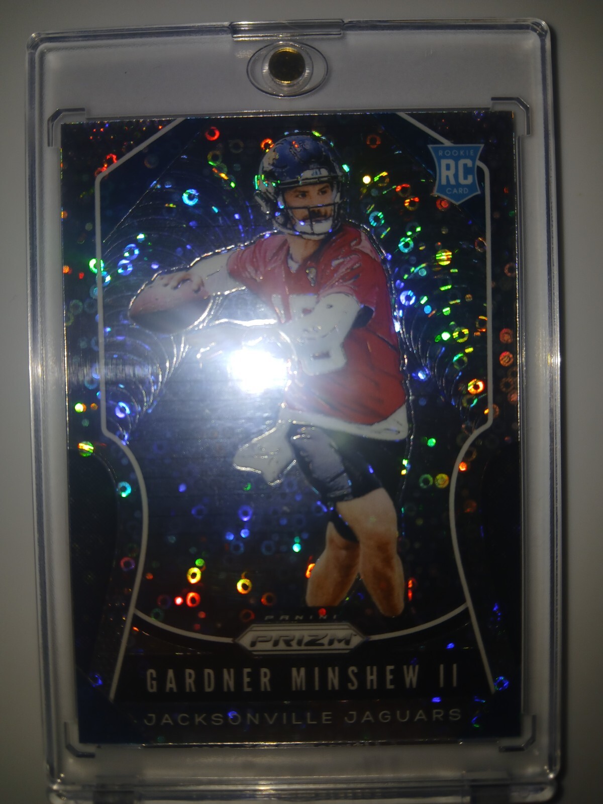 2019 Panini Prizm - Rookies Disco Prizm #322 Gardner Minshew II (RC)