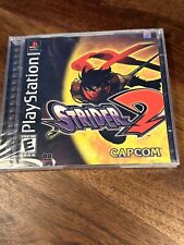 Strider 2 (Sony PlayStation 1 PS1, 2000) Factory Sealed, Black Label, Mint, RARE