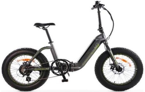 SMARTWAY Bicicletta Elettrica E-bike Bici Pieghevole Fat Bike M3-RBLT2-T |  eBay