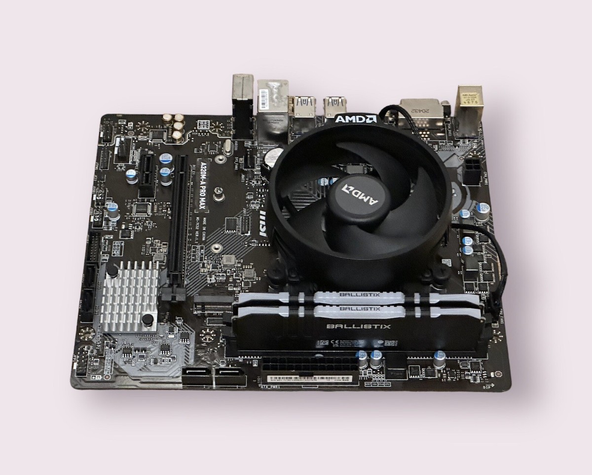 Carte Mère Msi A320m S2h V2 A320 Motherboard A320m S3h Gigabyte GA