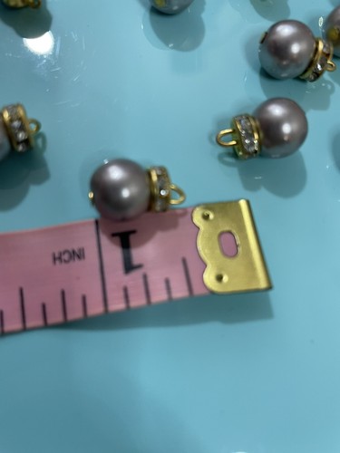 Pearl Beads latkan For designer Suits And Scarfs.(20 beads pp) Beads Buttons - Picture 3 of 6