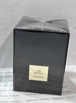 Armani Prive Cuir Zerzura by Giorgio Armani Eau de Parfum Intense  3.4 oz Sealed