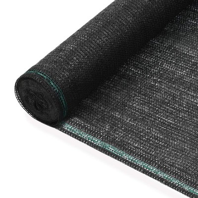 Tennisblende HDPE 1,6x100 m Schwarz