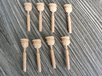 8 Carrera Universal 132 Heads Cap 1:32 Head for Crafting NEW