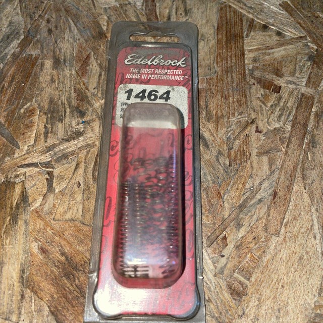 Carburetor Return Spring Kit Edelbrock 1464 for sale online eBay