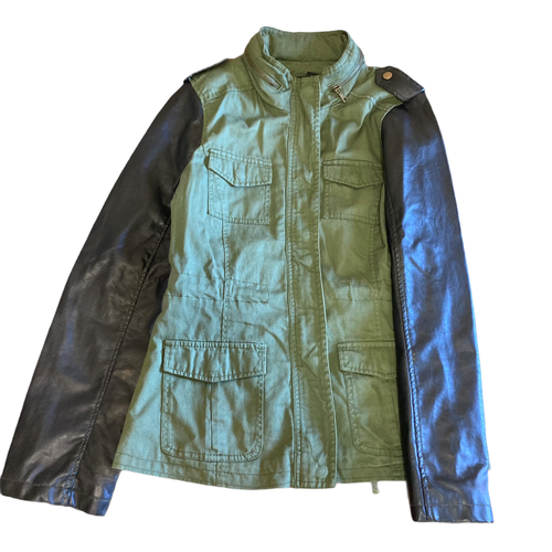 Therapy Army Green Canvas and Leather 