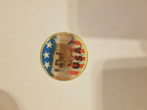 LBJ for the U.S.A. flasher - spilla politica - non su bottone - Foto 2 di 6