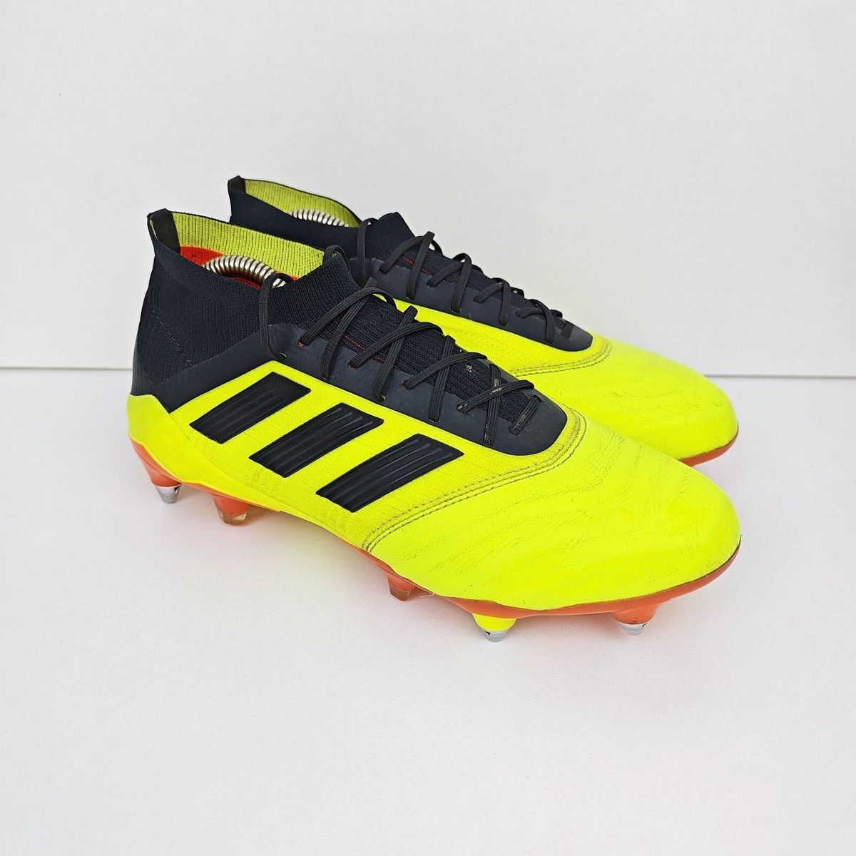 adidas UK Predator SG Football Boots Boys Solar Yellow
