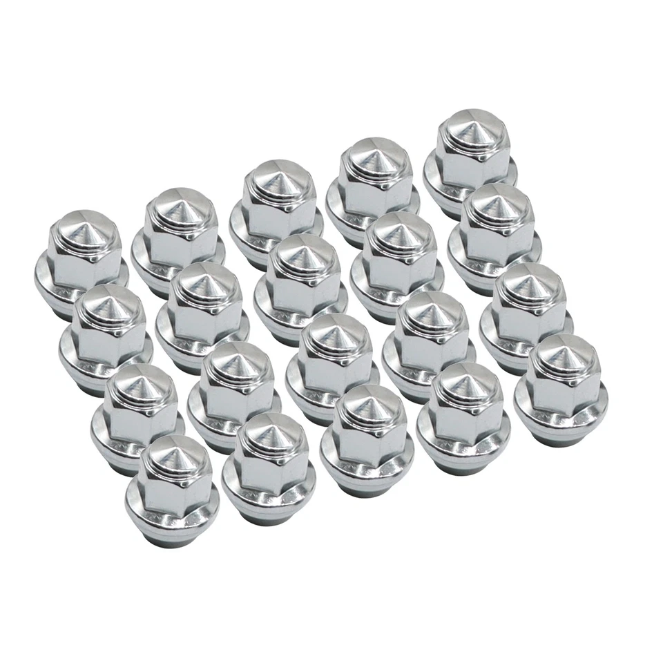 20 For Ford Edge Mustang ACPZ1012 14x1.5 Chrome Factory Style Lug Nuts Foto 2 de 4
