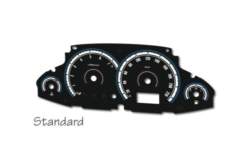 Ford Focus MK1 jauges de lueur cadrans plasma kit tacho low dash shift design 4 - Photo 1/1