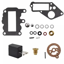 FOR Johnson Evinrude OE Outboard 9.5 Carb Kit w Float 382048 BRP/OMC Carburetor