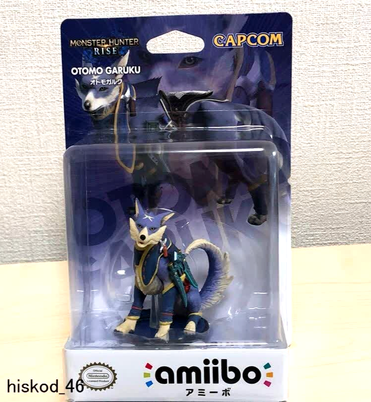M*O様 あつまれ どうぶつの森 & MONSTER HUNTER RISE セ Nintendo Amiibo Otomo Garuku Game Figure Monster Hunter Rise