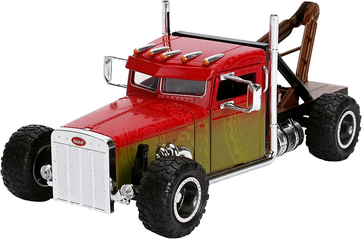 Peterbilt Blanco vehículos diecast y de juguete