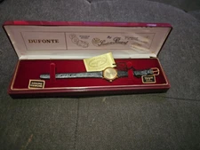 Dufonte Lucien Piccard Watch Genuine Diamond Women's watch. w/papers. nwt.