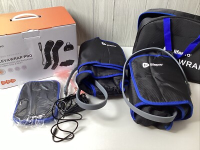 NO CONTROLLER LifePro Allevawrap Air Compression Leg Massagers Model HW6007