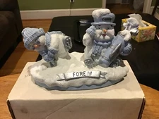 Encore Group Snow Buddies 2000 Fore Golf Snowmen