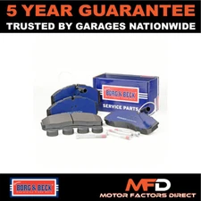 Fits Nissan Cabstar NT400 2.5 D dCi 3.0 Brake Pads Set Front Borg & Beck