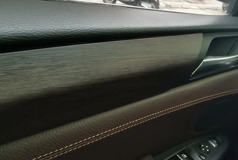 For BMW X3 F25 X4 F26 2014-2017 Oak Grain Interior Door Panel Cover Trim 4PCS - Image 3 of 4