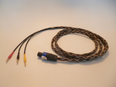 Schmitt Custom Audio Reference 100 High Level Subwoofer Cable fits Rel 8ft