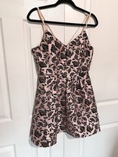 Windsor Floral Print Pink Dress Size 7 Gently Pre-Owned