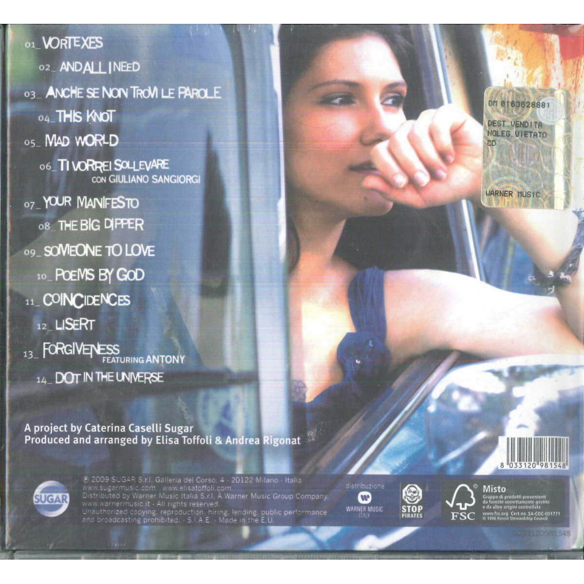 Elisa CD Heart Cartonato  Sugar Music Sigillato 8033120981548 | eBay