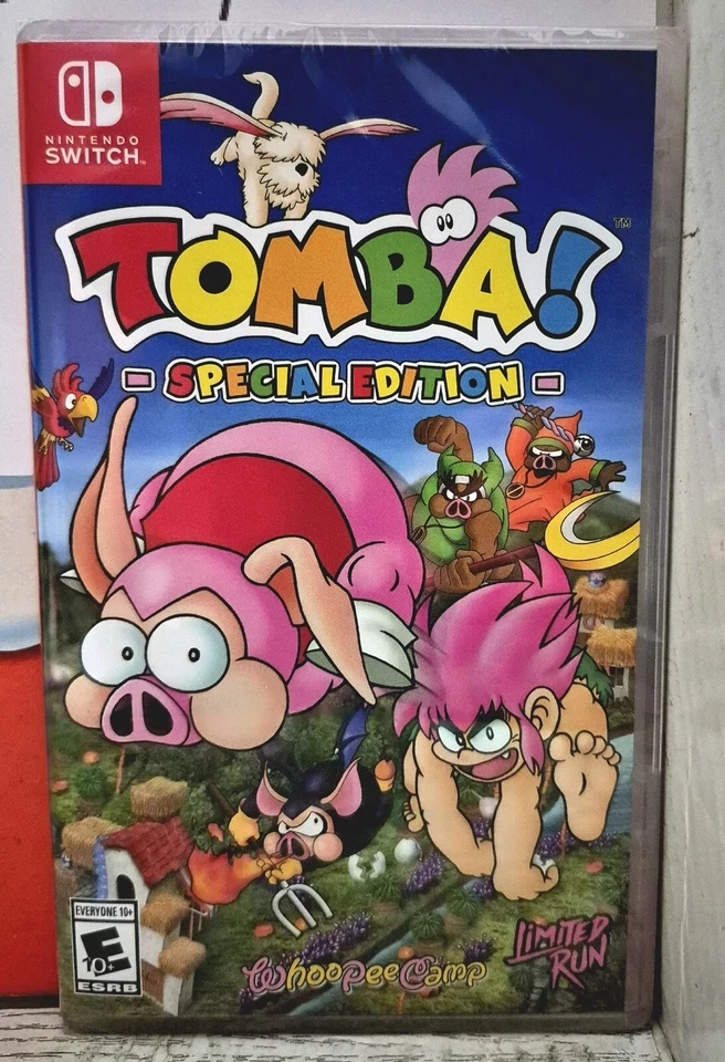 TOMBA! SPECIAL EDITION NINTENDO SWITCH LIMITED RUN GAMES #245 MULTILINGUA NUOVO - Immagine 2 di 4