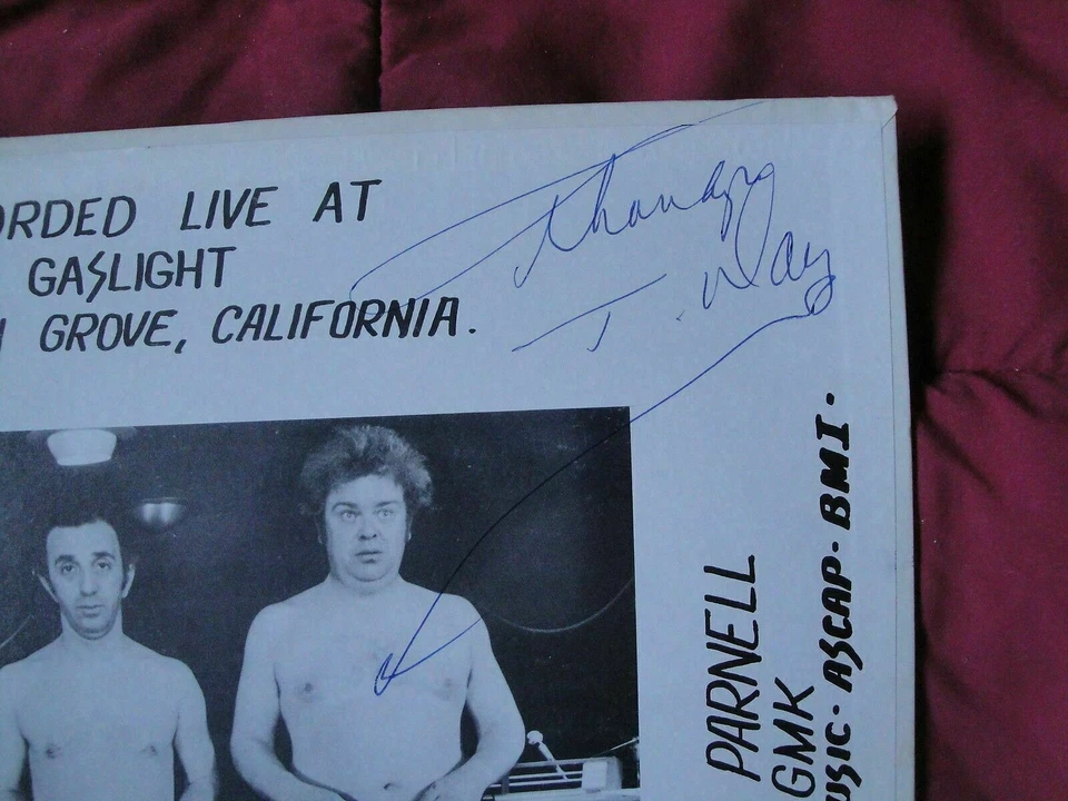 De Marco & Day, The 2 Jokers "Eat Your Heart Out" Autographed Live Vinyl Lp EX Foto 4 de 4