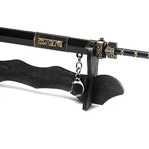 Black Wood Single Sword Display stand for Samurai & Katana Sword Home Decor AU - Picture 5 of 8