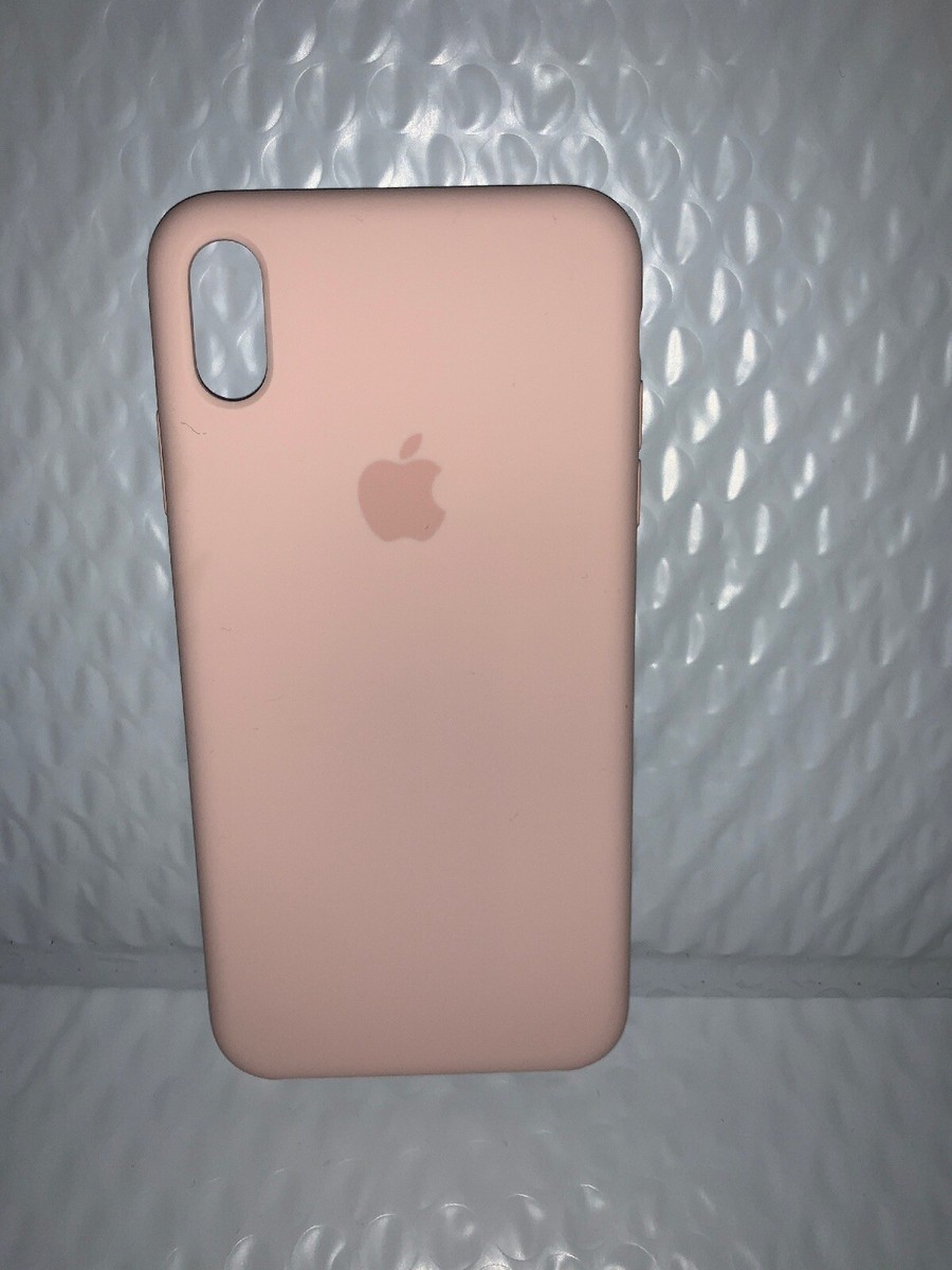 iPhone XS Max Silicone Case - Pink Sand - Apple