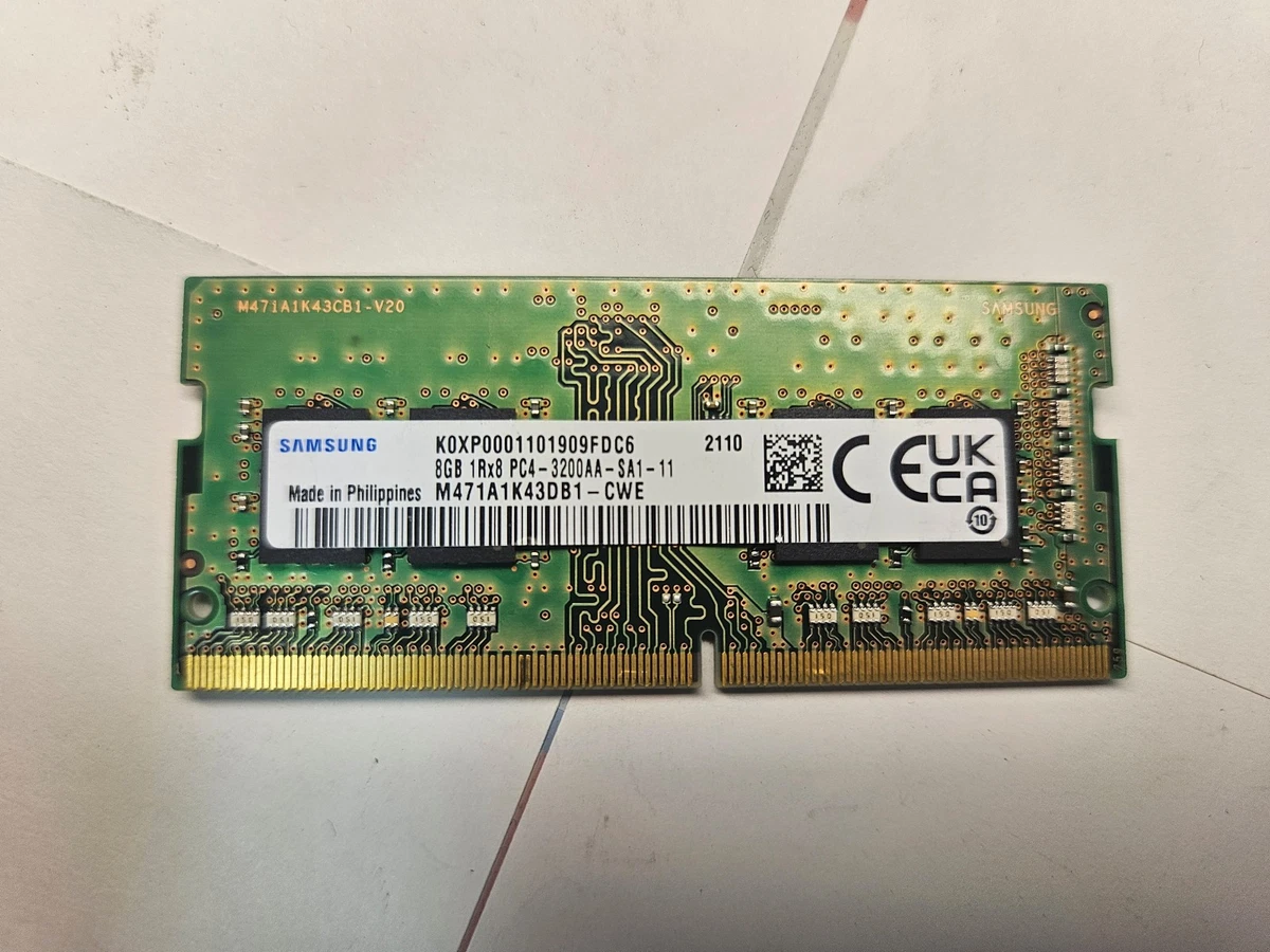 Samsung 8GB Computer DDR4 SDRAM for sale - eBay