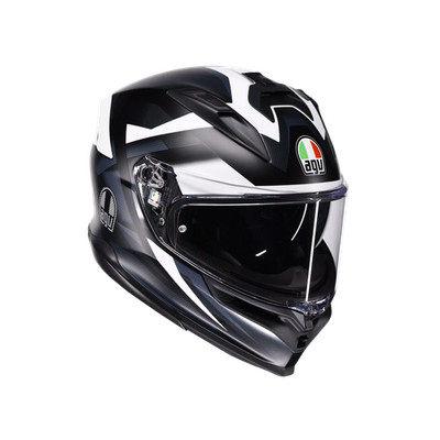 AGV K7 Glimpse Matt Schwarz/Weiß Sport Touring Urban Motorrad Helm E22.06 XS