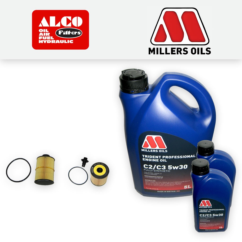 SERVICE KIT for PEUGEOT BOXER 2.2 HDI OIL FUEL FILTERS +C2/C3 OIL (2006-2013)